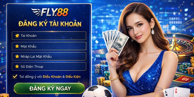 Quy trình đăng ký Fly88 cụ thể từng bước