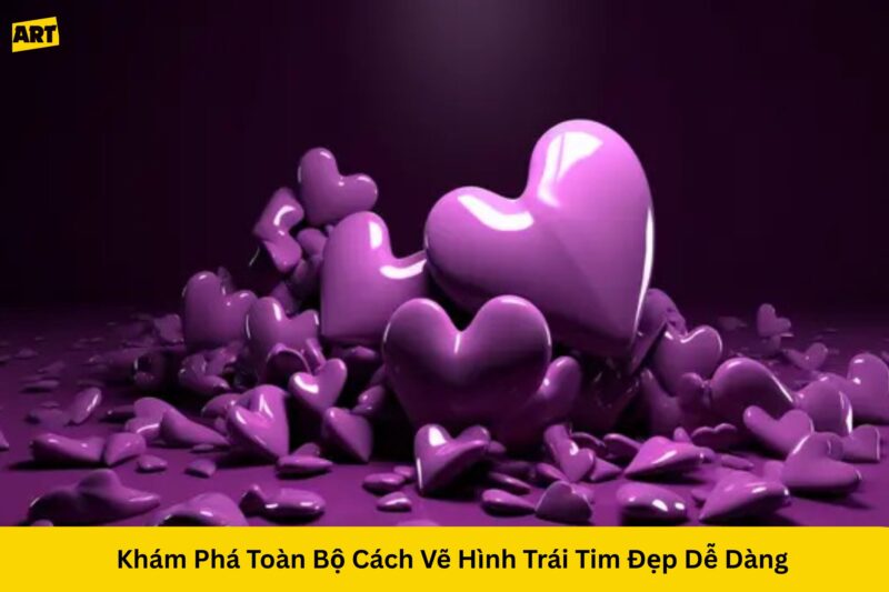 Khám Phá Toàn Bộ Cách Vẽ Hình Trái Tim Đẹp Dễ Dàng