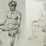 Bài vẽ người khối H (môn hình họa)