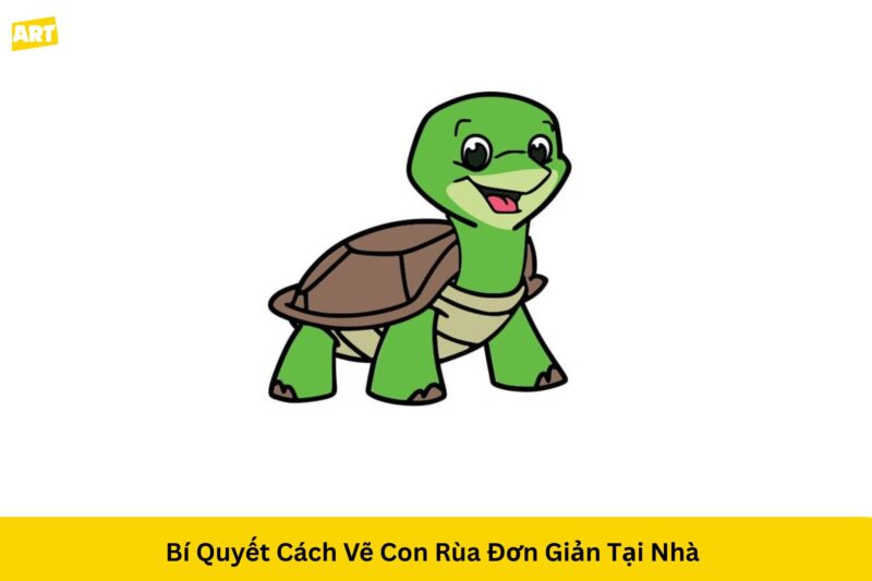 Bí Quyết Cách Vẽ Con Rùa Đơn Giản Tại Nhà