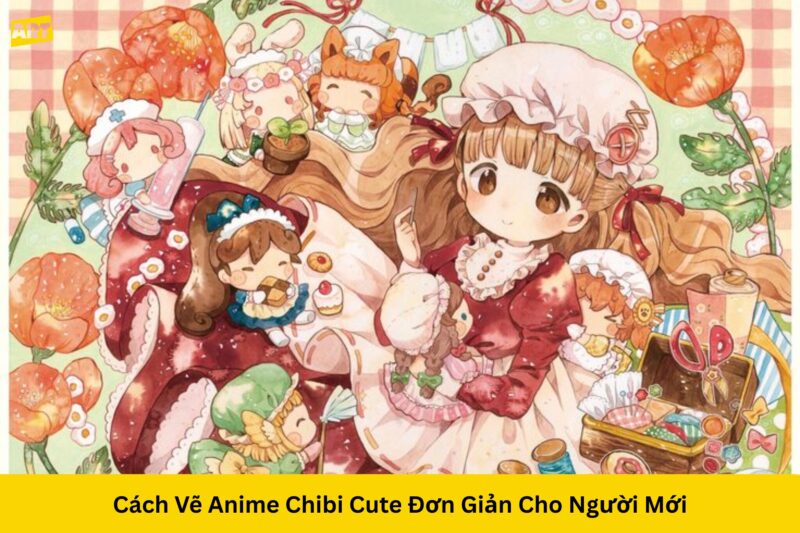 Cách Vẽ Anime Chibi Cute Đơn Giản Cho Người Mới