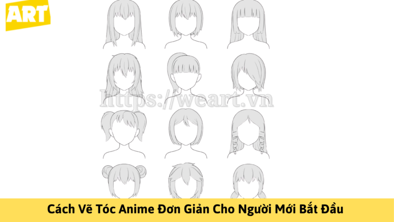 Bí Quyết Cách Vẽ Tóc Anime Đơn Giản Cho Người Mới Bắt Đầu Bí Quyết Cách Vẽ Tóc Anime Đơn Giản Cho Người Mới Bắt Đầu