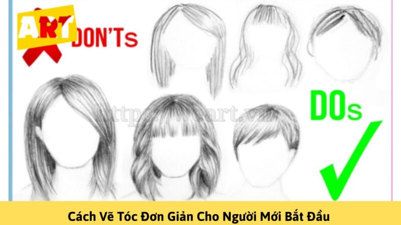 Khám Phá Cách Vẽ Tóc Đơn Giản Cho Người Mới Bắt Đầu Khám Phá Cách Vẽ Tóc Đơn Giản Cho Người Mới Bắt Đầu