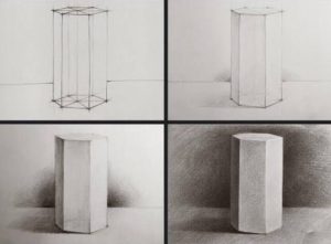 Hướng dẫn cách vẽ khối cơ bản – khối chóp