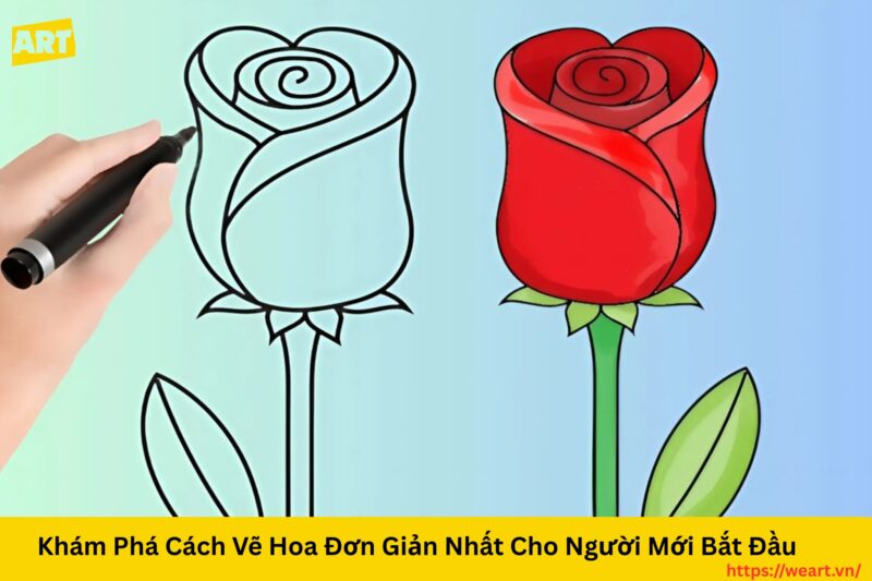Khám Phá Cách Vẽ Hoa Đơn Giản Nhất Cho Người Mới Bắt Đầu Khám Phá Cách Vẽ Hoa Đơn Giản Nhất Cho Người Mới Bắt Đầu