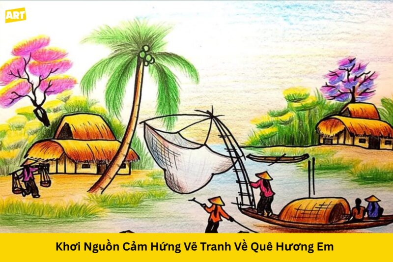 Khơi Nguồn Cảm Hứng Vẽ Tranh Về Quê Hương Em Khơi Nguồn Cảm Hứng Vẽ Tranh Về Quê Hương Em