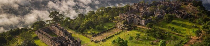 Khám Phá Công Trình Kiến Trúc Của Campuchia Uy Nghi Angkor Wat - tuyệt tác công trình kiến trúc của Campuchia nhìn từ trên cao uy nghi