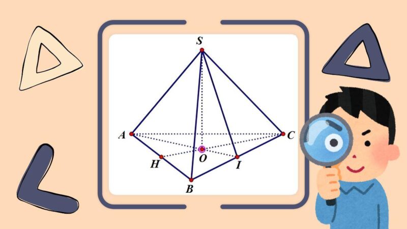 Minh họa bước vẽ mặt đáy tam giác đều trong quá trình thực hiện cách vẽ tứ diện đều chi tiết
