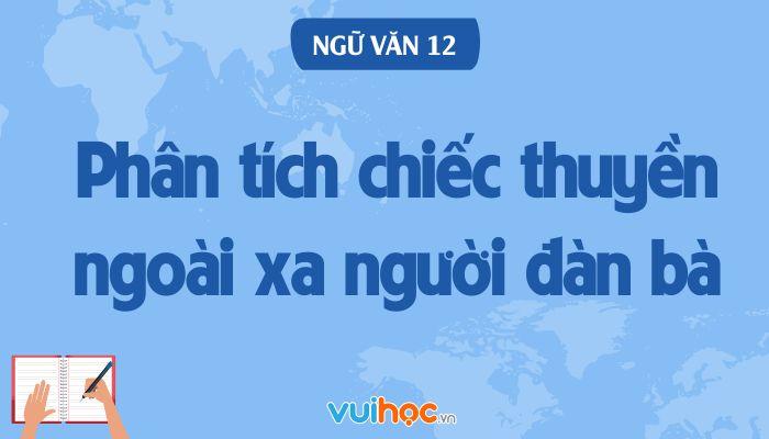 Chân dung người đàn bà hàng chài trong tranh vẽ chiếc thuyền ngoài xa, thể hiện nỗi đau và sự kiên cường