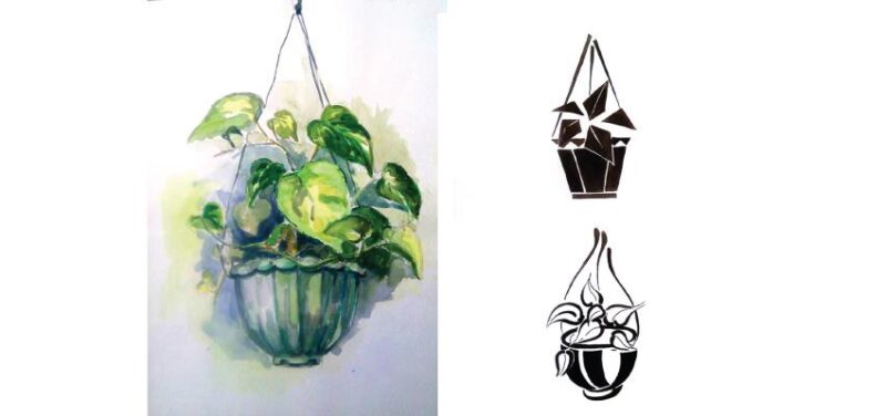 Các hình khối cơ bản ứng dụng trong vẽ họa tiết con vật cách điệu sáng tạo