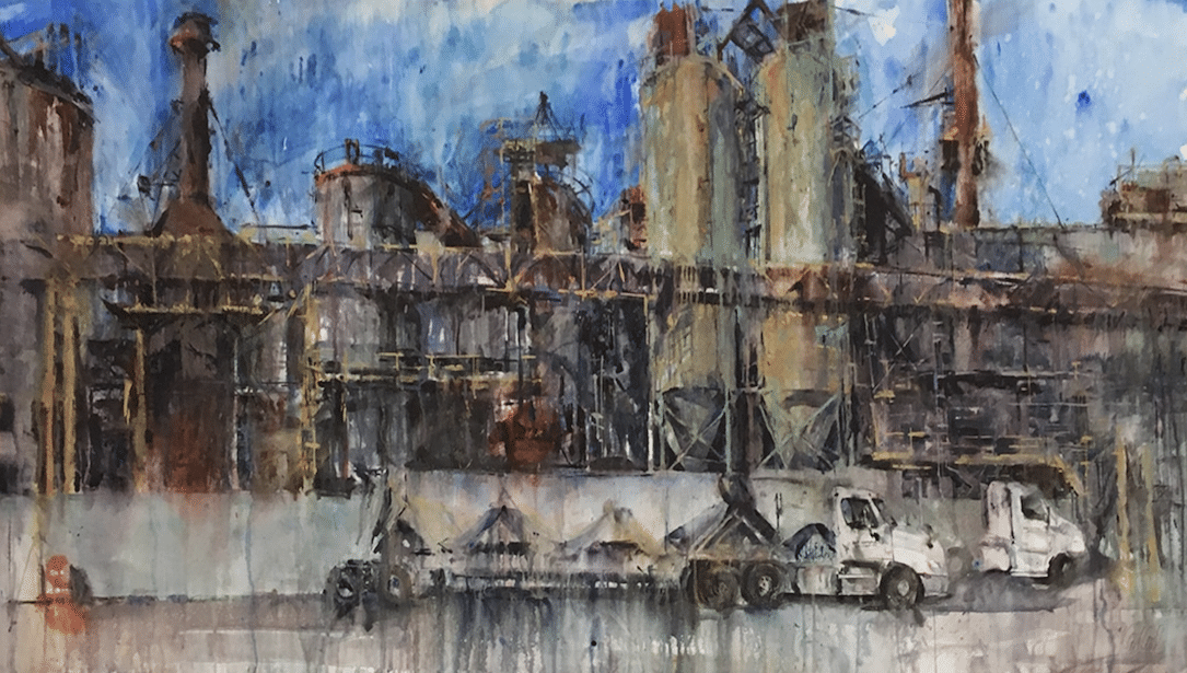 buc-tranh-hoi-hoa-lap-the-tong-hop-su-dung-ky-thuat-collage-mau-sac-tuoi-sang