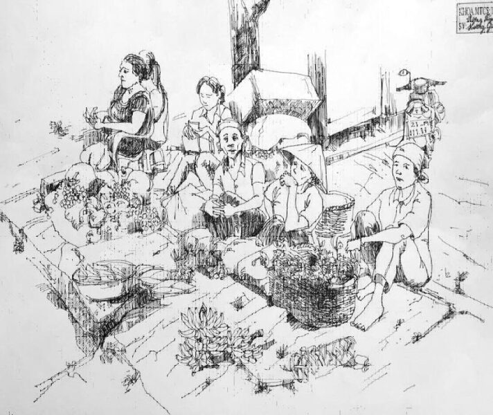 Tổng quan về kỹ thuật vẽ tranh ký họa dáng người và các yếu tố cơ bản quan trọng