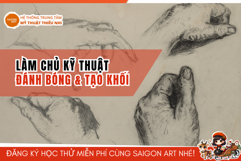 Khám Phá Cách Vẽ Tượng Nhân Sư Ai Cập Cổ Đại Kỹ thuật đánh bóng và tạo khối giúp bức vẽ tượng Nhân sư thêm sống động và chân thực