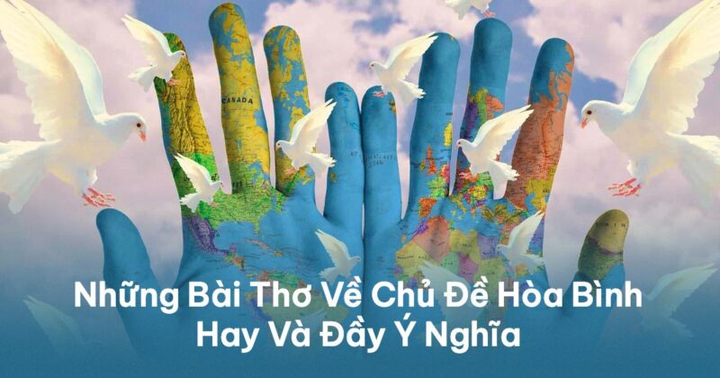 Tranh vẽ em yêu hòa bình với các em bé nắm tay nhau vòng quanh trái đất thể hiện tình đoàn kết
