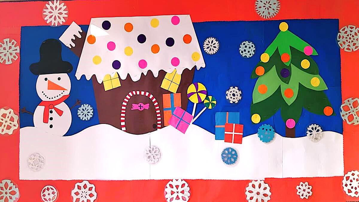 Tổng hợp các mẫu vẽ tranh Giáng Sinh đơn giản cute nhiều hộp quà Noel rực rỡ sắc màu