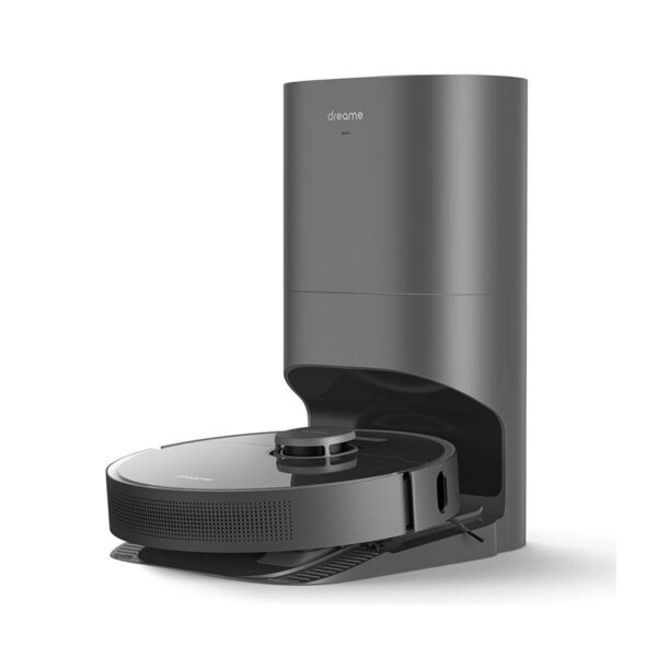 Minh họa robot làm việc nhà đang hút bụi và dọn dẹp phòng khách