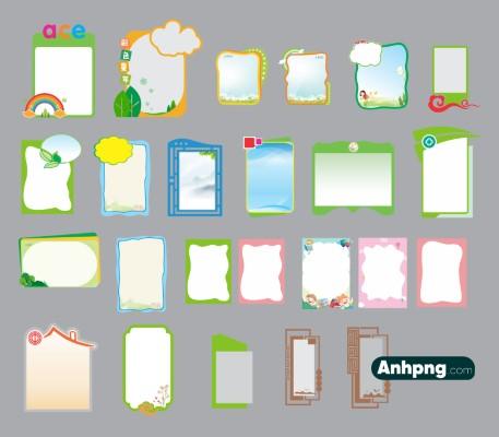 Mẫu vẽ tranh tường mầm non đơn giản chủ đề động vật đáng yêu với gấu thỏ và cây xanh