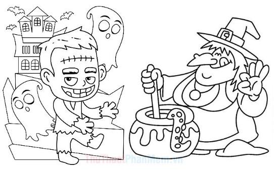 Khám Phá Những Bức Vẽ Tranh Halloween Đẹp Nhất Gây Sốt Những ý tưởng vẽ tranh Halloween đẹp nhất theo phong cách dễ thương và độc đáo cho bé