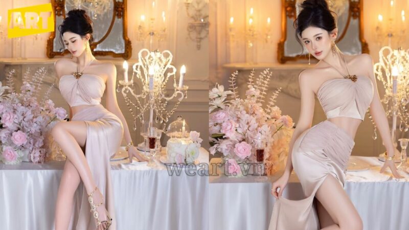 Ngắm Ảnh Gái Xinh Mặc Váy Ngắn Thanh Thoát Và Cuốn Hút