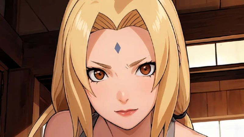 anh anime nu ngau lanh lung cua Tsunade manh me