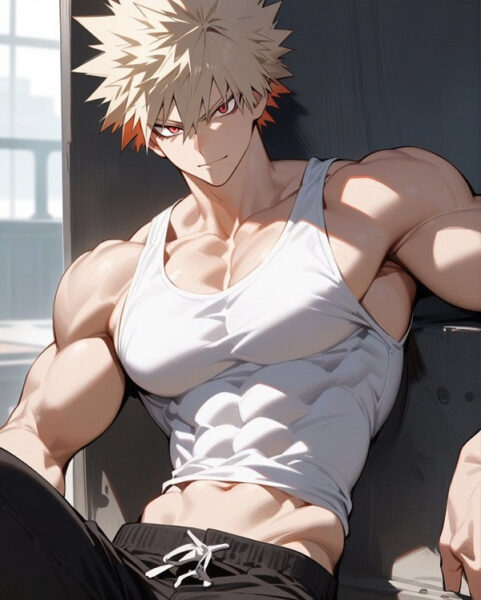 ảnh Bakugo ngầu