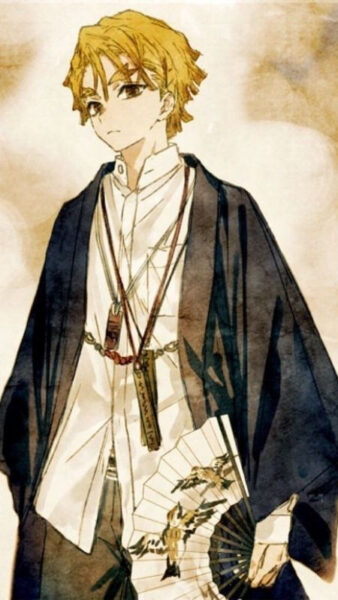 Ảnh Zenitsu Agatsuma tỏa sáng với nét đẹp mạnh mẽ