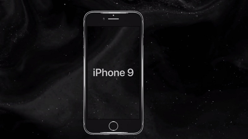 Bản dựng thiết kế iPhone 9 concept màn hình 4.7 inch màu đen