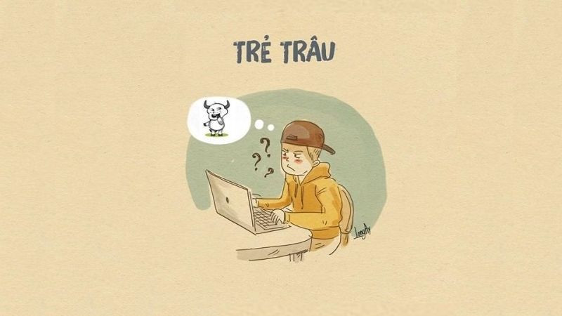 Biểu hiện thể hiện thái quá thường thấy ở người trẻ trâu