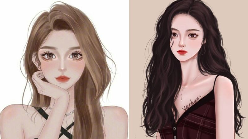 Biểu tượng các nền tảng trực tuyến phổ biến, nơi hình ảnh avatar đẹp cho con gái ngầu được sử dụng