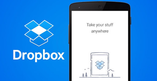 Biểu tượng và giao diện cơ bản của dịch vụ lưu trữ đám mây Dropbox