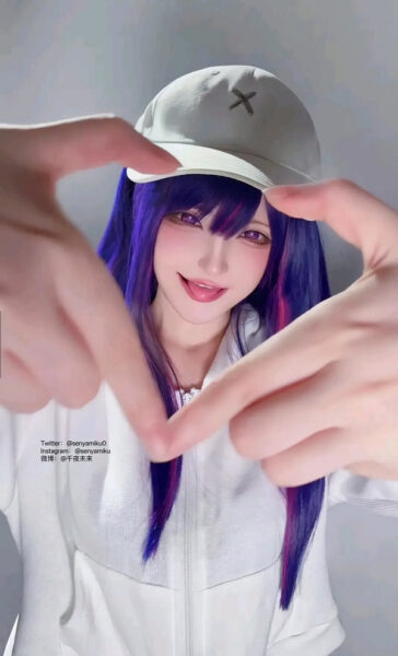 Tuyển tập bộ ảnh cosplay Ai Hoshino xuất sắc nhất Chân dung cosplay Ai Hoshino thể hiện ánh mắt lấp lánh đặc trưng