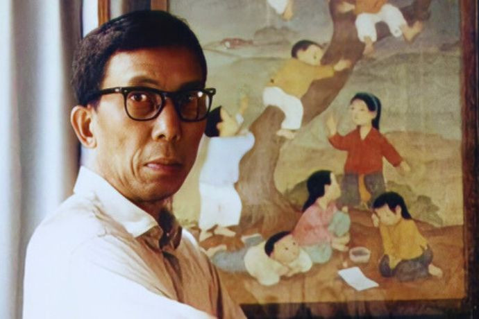 Chân dung họa sĩ Mai Trung Thứ - Tác giả của bức tranh Madam Phương