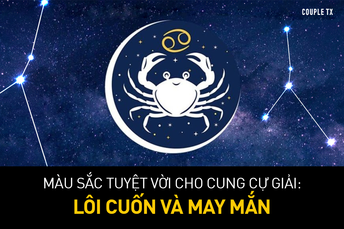 Màu sắc hài hòa cho cung Cự Giải: trắng, bạc và xanh dương dịu nhẹ thể hiện cảm xúc.