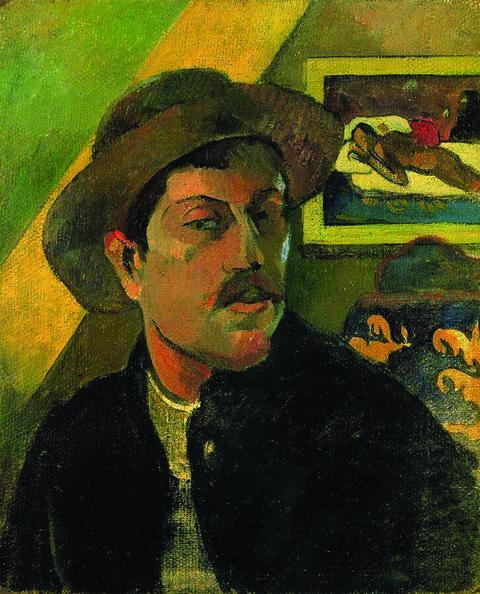 Tranh phong cảnh thiên nhiên Tahiti của họa sĩ Paul Gauguin với màu sắc nhiệt đới rực rỡ, thể hiện sự hoang sơ lãng mạn