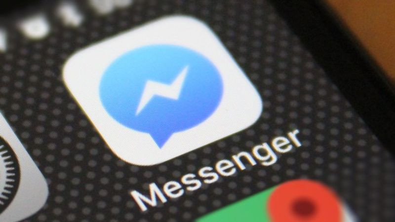 Giao diện ứng dụng Messenger trên điện thoại