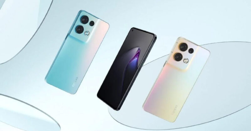 Hình ảnh OPPO Reno 8 Pro Rò Rỉ Chi Tiết Hình ảnh chi tiết thiết kế mặt trước và mặt sau OPPO Reno 8 Pro