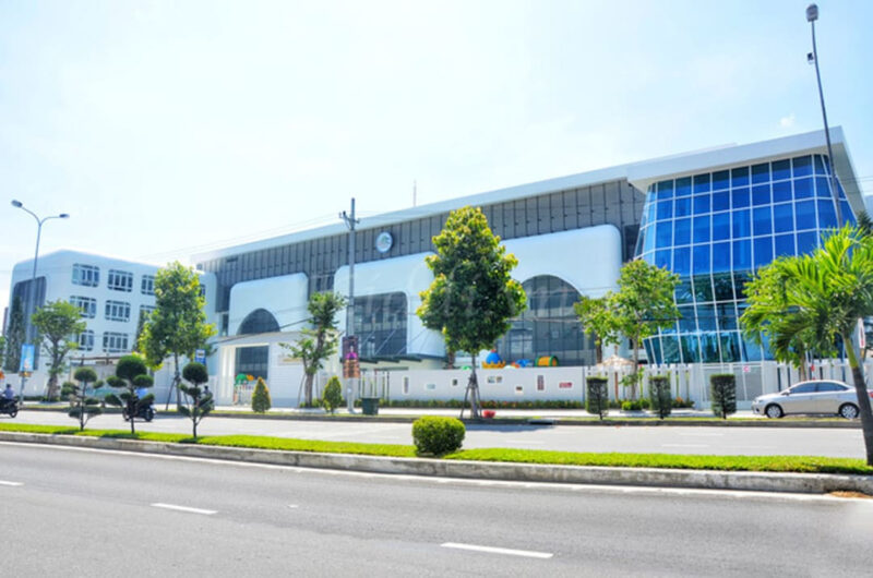 Hình ảnh khuôn viên hiện đại của Trường Mầm non Quốc tế ABC Đà Nẵng