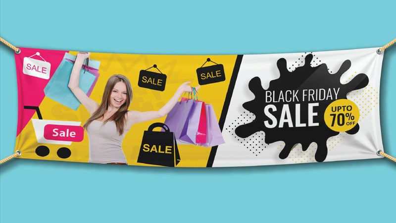 Hình ảnh minh họa về banner, khái niệm cơ bản về banner trong truyền thông và quảng cáo.