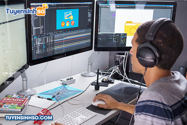 Thiết Kế Đồ Họa: Lĩnh Vực Sáng Tạo Và Tiềm Năng Phát Triển Hình ảnh minh họa về quá trình sáng tạo trong thiết kế đồ họa