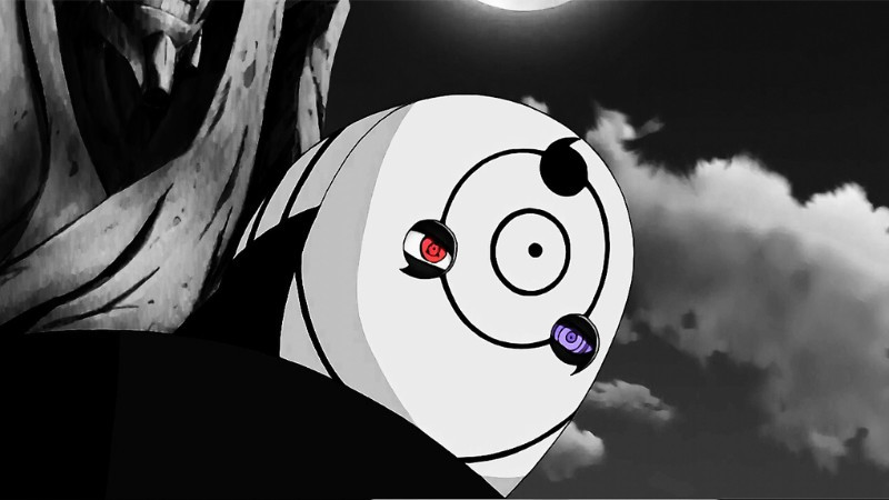 Hình ảnh Obito Uchiha trong trang phục Mizukage Đệ Tứ màu tím