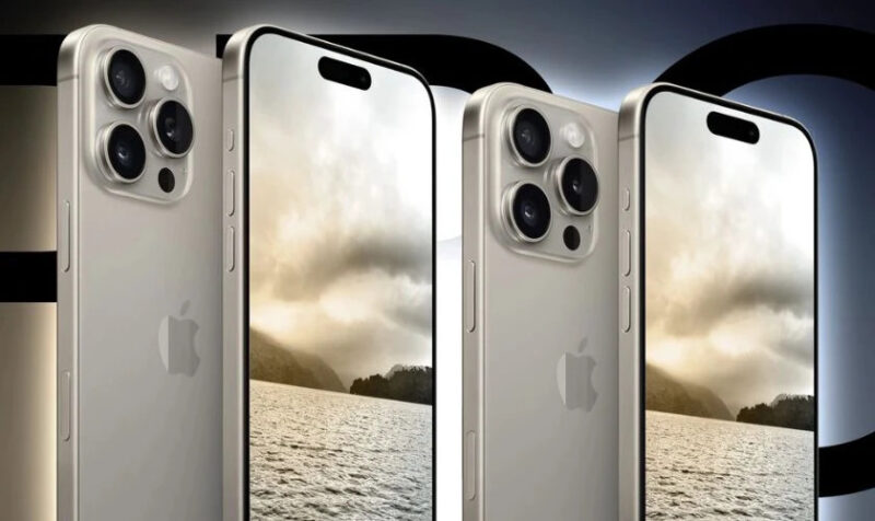 Hình ảnh rò rỉ mặt sau iPhone 16 Pro Max với cụm camera dọc