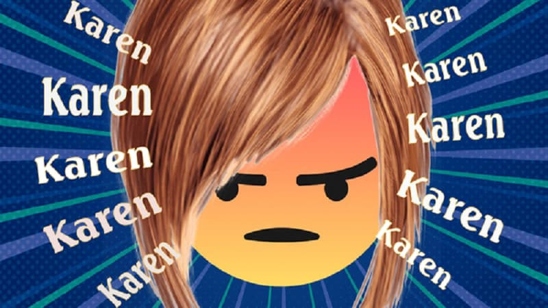 Karen là gì? Tìm hiểu về ý nghĩa và nguồn gốc của biệt danh gây tranh cãi này Hình minh họa người phụ nữ có mái tóc bob, biểu cảm khó chịu, đại diện cho kiểu người Karen.