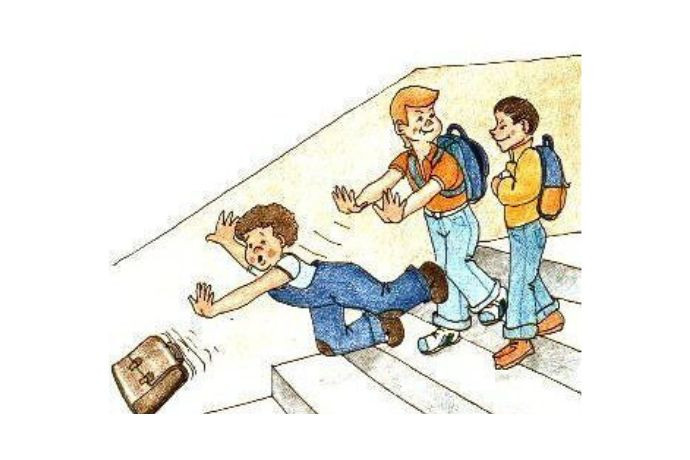 Ý Nghĩa Và Cách Vẽ Tranh Bạo Lực Học Đường Sâu Sắc Học sinh bị bắt nạt cô đơn trong góc trường