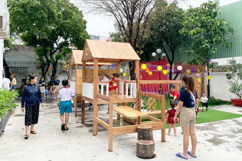 Danh sách trường quốc tế uy tín tại Quận Tân Phú Không gian lớp học mầm non quốc tế Ngôi nhà hạnh phúc tại Quận Tân Phú