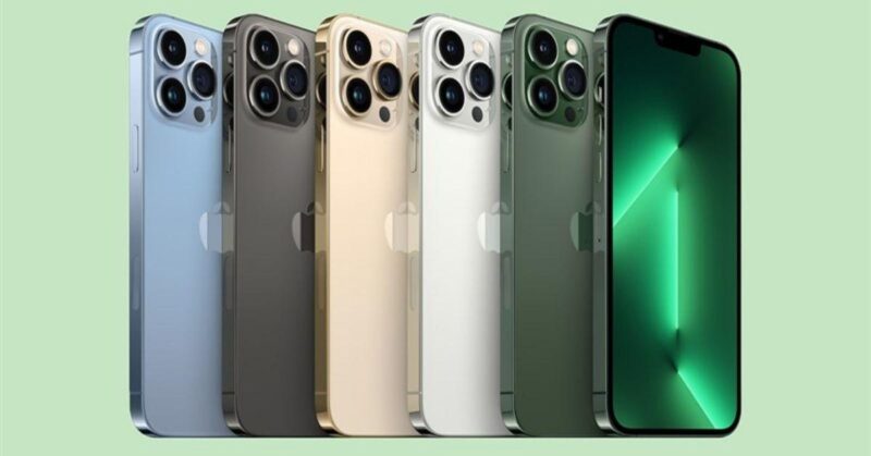 Khám phá màu Sierra Blue và các tùy chọn khác của ip 13 pro max có màu gì.