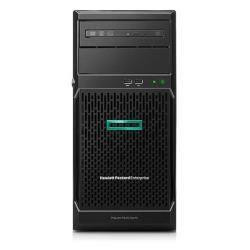 Máy trạm workstation dạng tháp HPE ProLiant ML30 Gen10, minh họa thiết kế chuyên nghiệp.