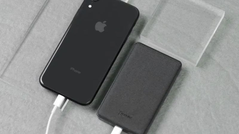 Minh họa đơn vị mAh trên pin điện thoại thông minh