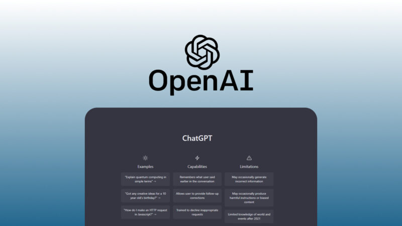 Mô hình AI đàm thoại ChatGPT của OpenAI
