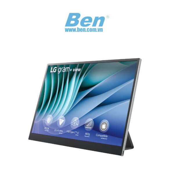 Người dùng làm việc hiệu quả với laptop và màn hình di động tại quán cà phê