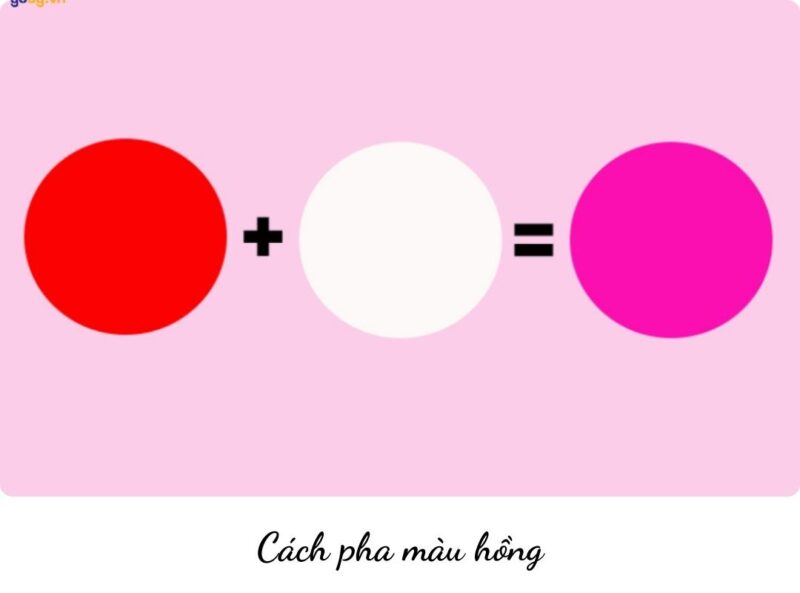 Cách pha màu hồng đất chi tiết từ màu cơ bản và điều chỉnh sắc độ
